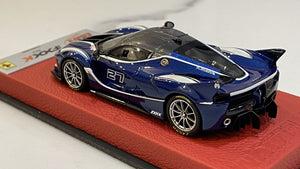 BBR 1/43 Ferrari FXX-K 2015 TDF Blue No. 27 BBRC175DPRE