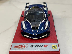 BBR 1/43 Ferrari FXX-K 2015 TDF Blue No. 27 BBRC175DPRE