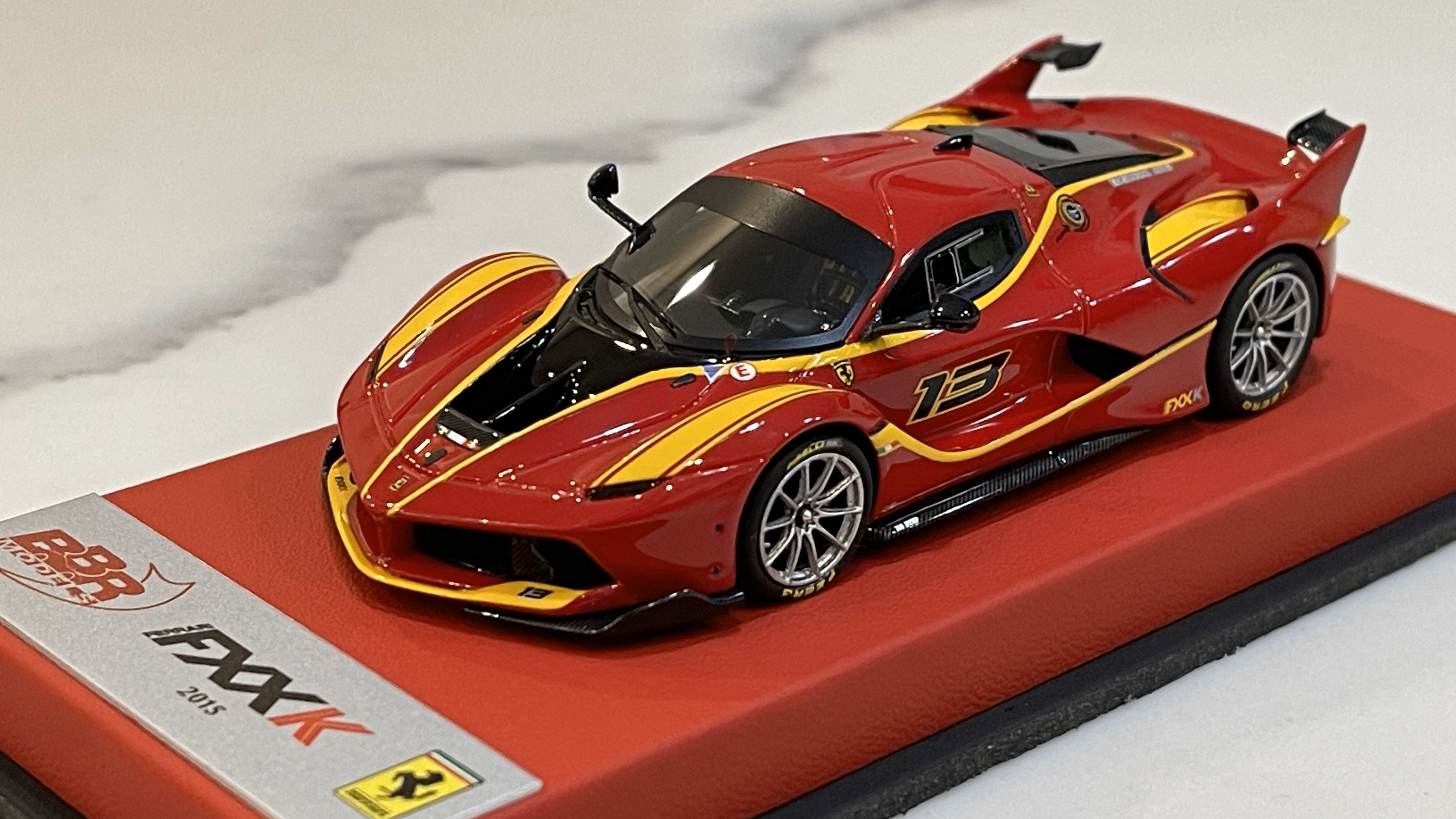 BBR 1/43 Ferrari FXX-K 2015 Rosso Corsa No. 13 BBRC175FPRE