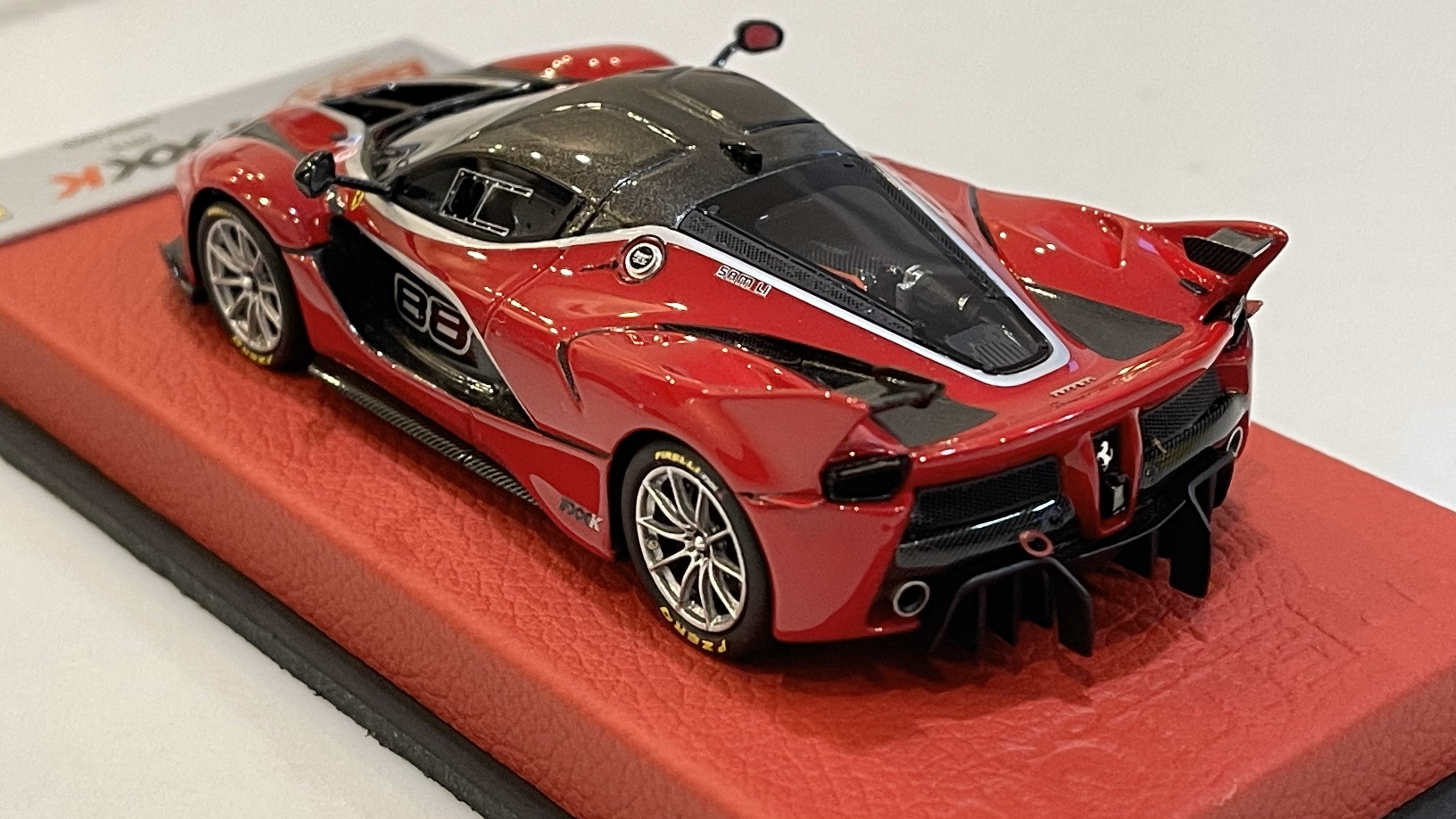 BBR 1/43 Ferrari FXX-K 2015 TRS/Silver No. 88 BBRC175HPRE