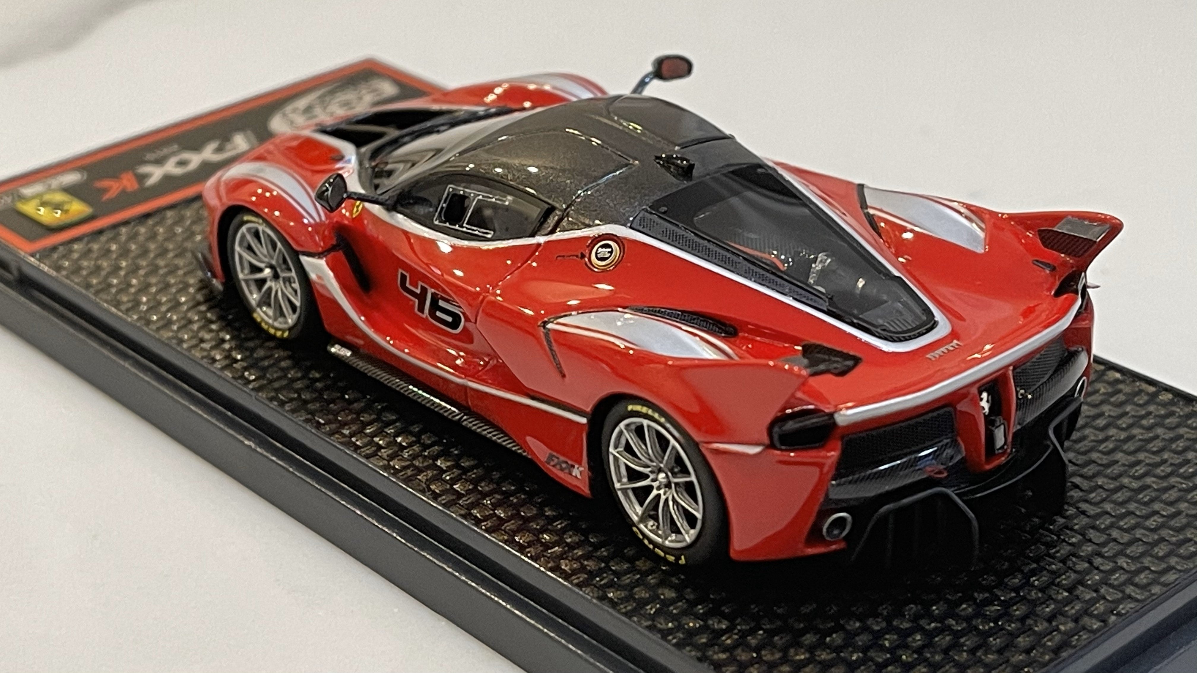 BBR 1/43 Ferrari FXX-K 2015 Rosso Corsa No. 46 BBRC175I