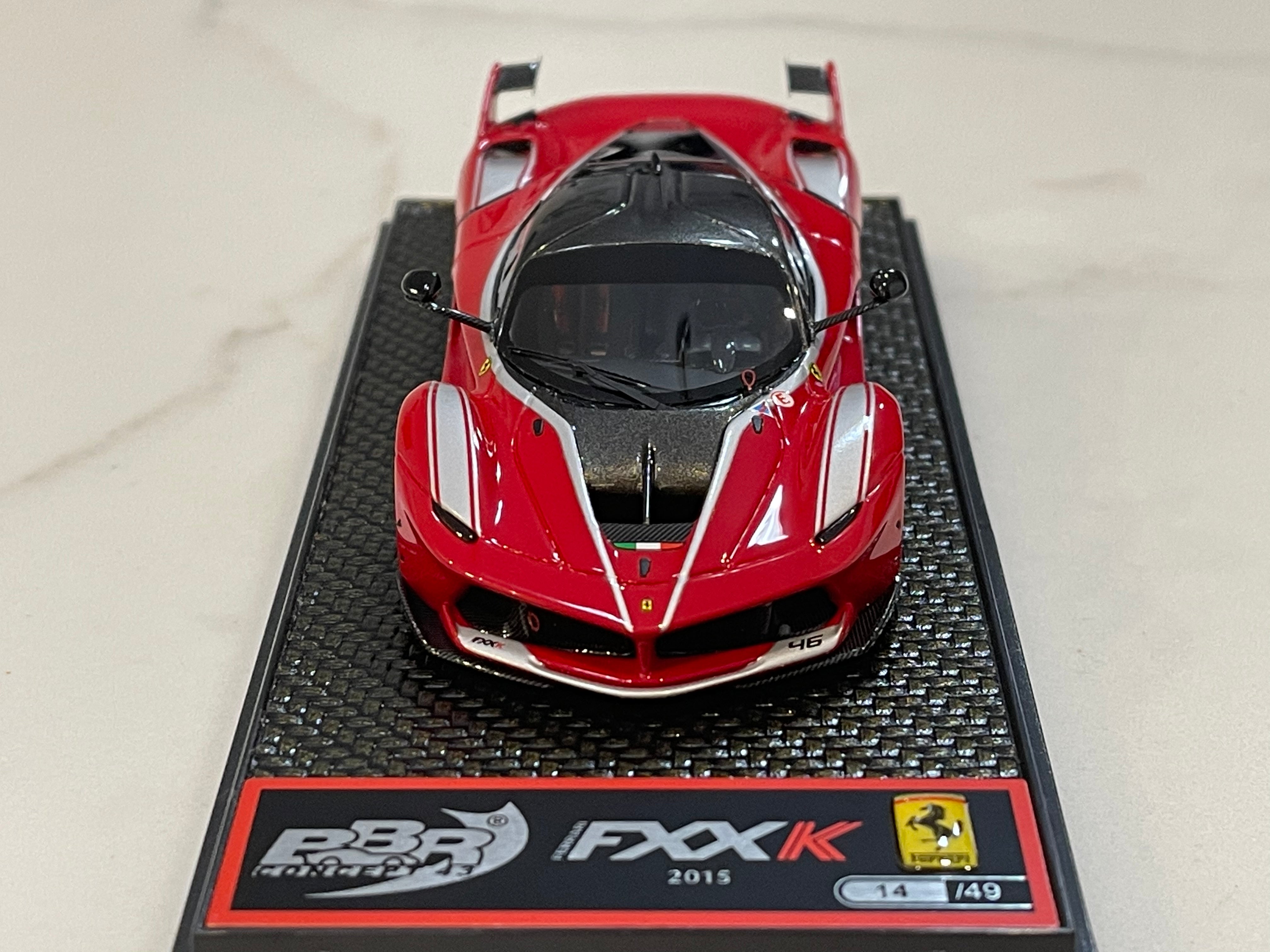 BBR 1/43 Ferrari FXX-K 2015 Rosso Corsa No. 46 BBRC175I