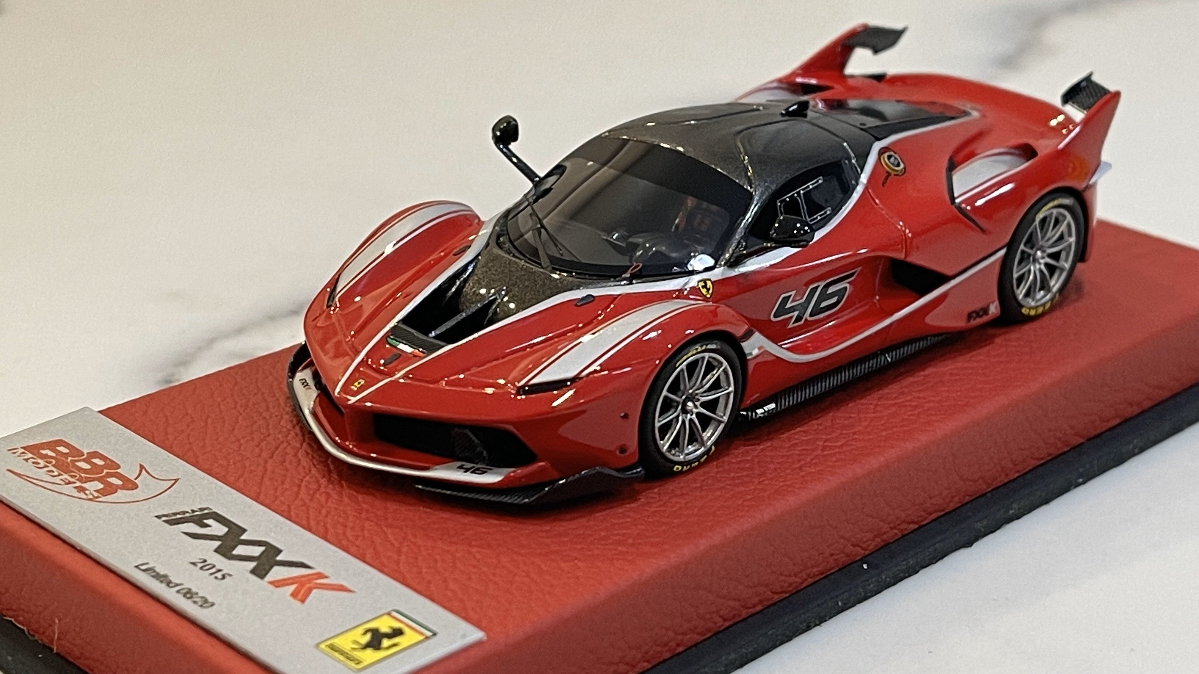 BBR 1/43 Ferrari FXX-K 2015 Rosso Corsa No. 46 BBRC175IPRE