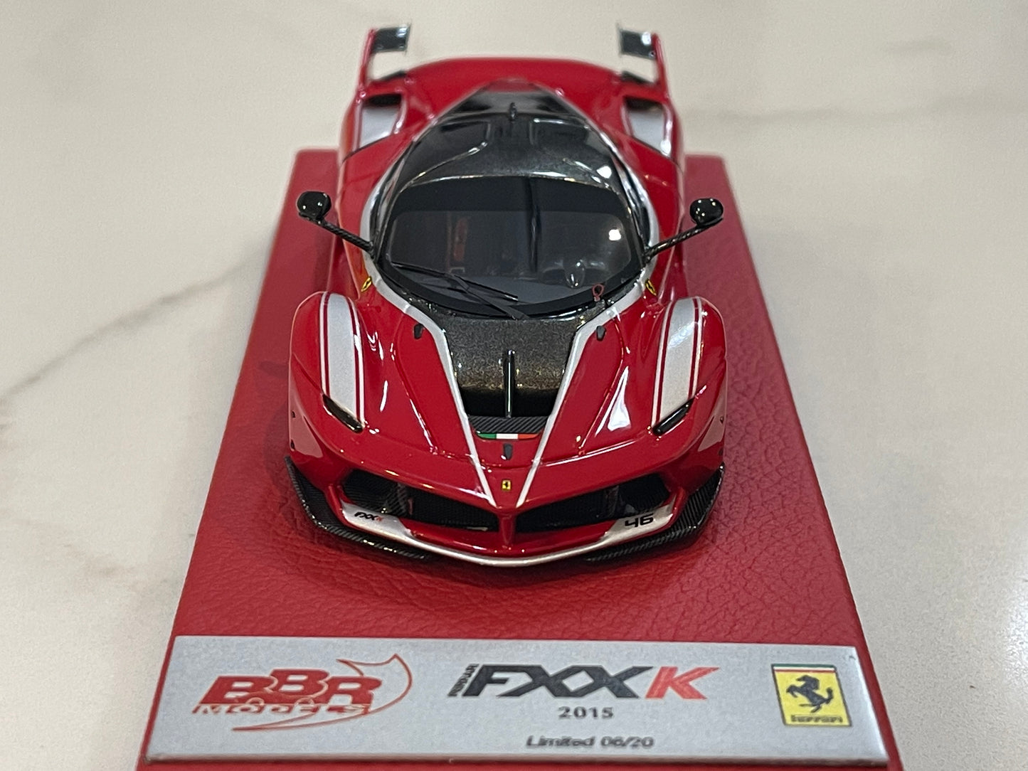 BBR 1/43 Ferrari FXX-K 2015 Rosso Corsa No. 46 BBRC175IPRE