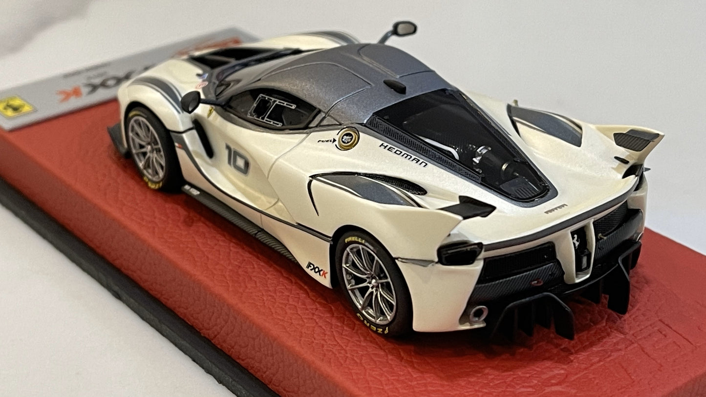BBR 1/43 Ferrari FXX-K 2015 Fuji White No. 10 BBRC175MPRE