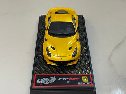 BBR 1/43 Ferrari F12 TDF 2015 Giallo Tristrato BBRC177A
