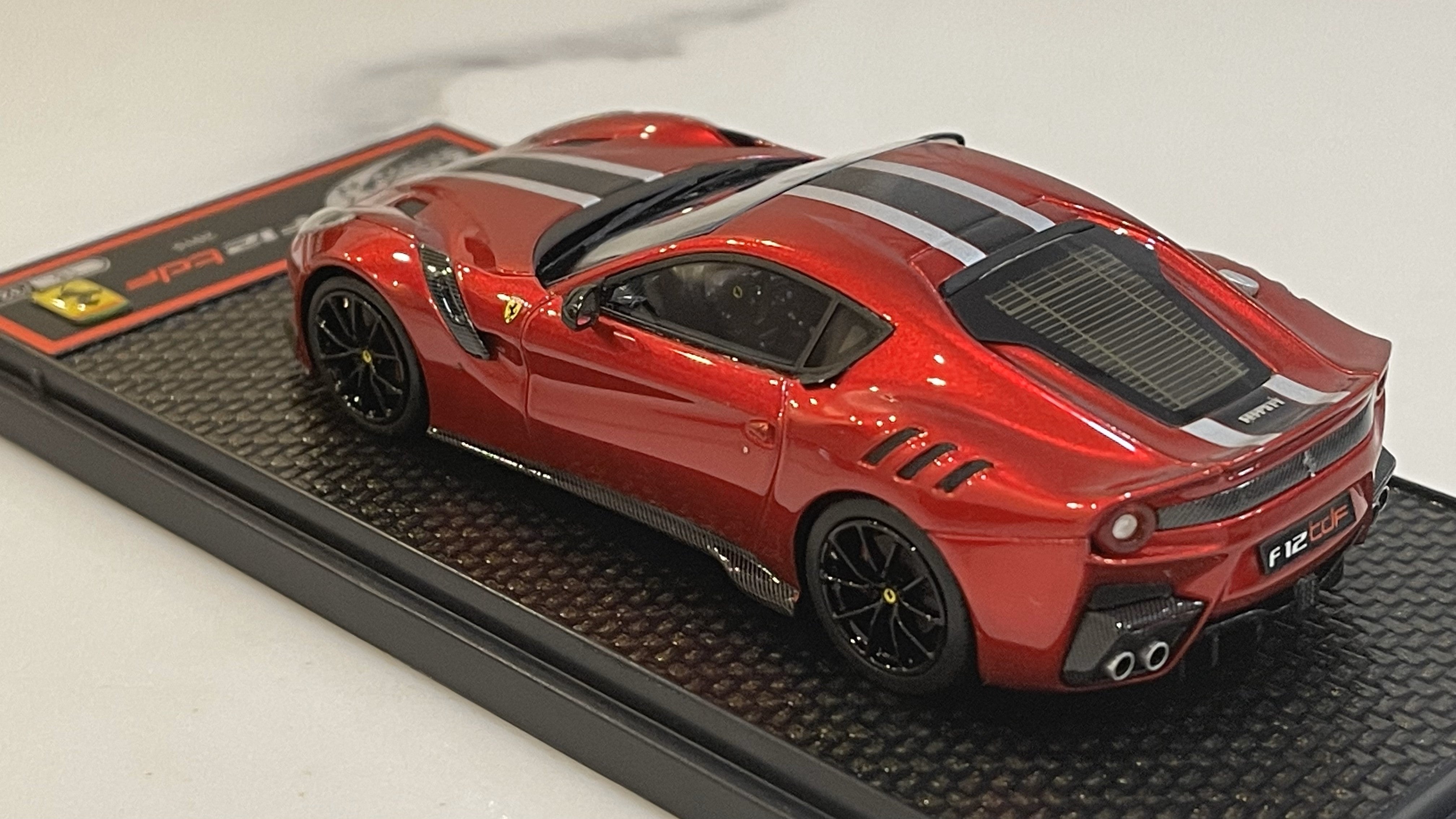 BBR 1/43 Ferrari F12 TDF 2015 Rosso Enzo BBRC177G