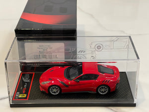 BBR 1/43 Ferrari F12 TDF 2015 Rosso Corsa BBRC177RC