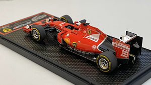BBR 1/43 Ferrari F15-T GP Singapore 2015 S. Vettel F1 Red No. 5 BBRC178A