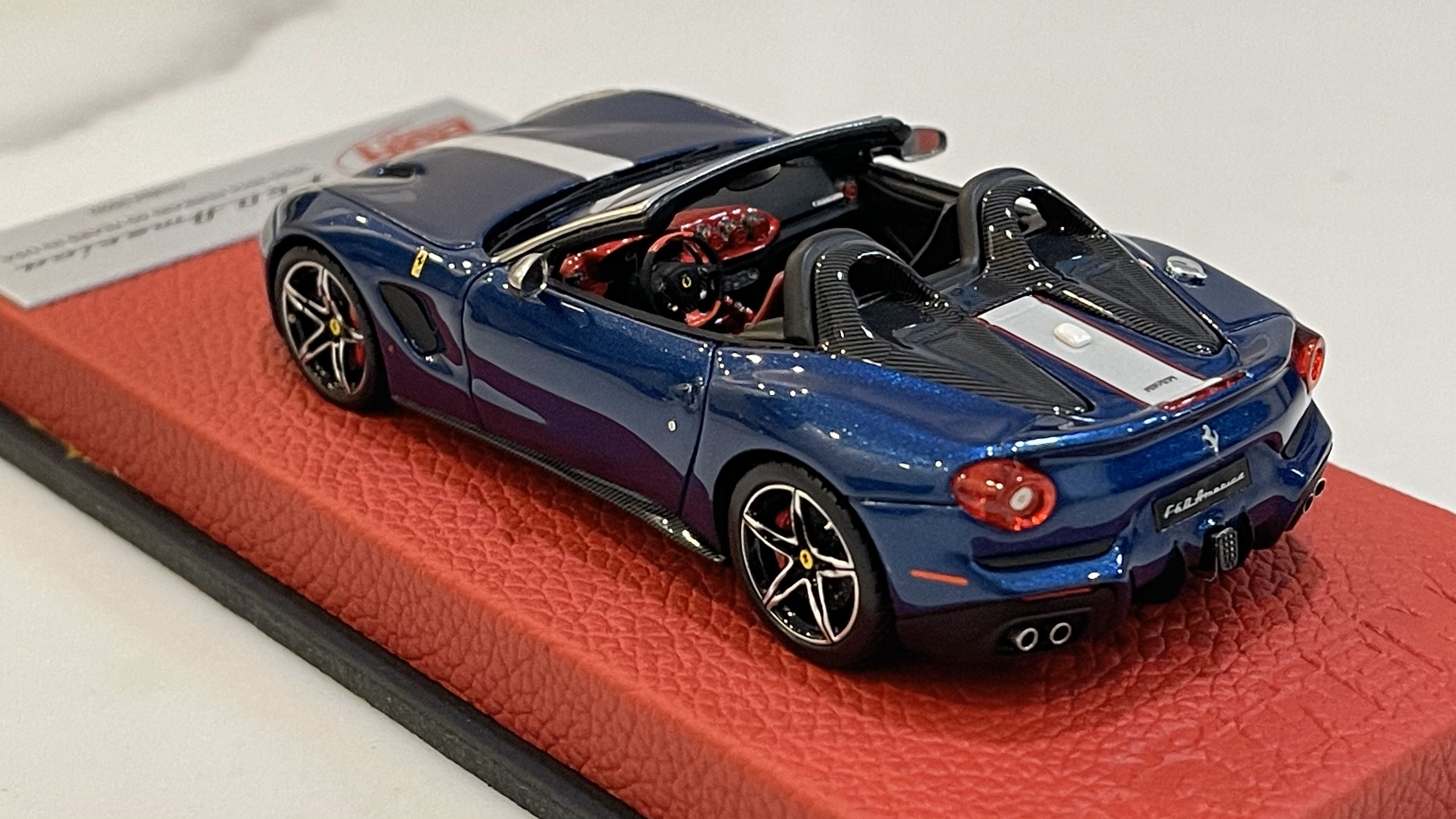 BBR 1/43 Ferrari F60 America 2014 Blu Nart BBRC182APRE