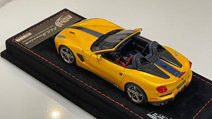 BBR 1/43 Ferrari F60 America 2014 Giallo Tristrato BBRC182CCH