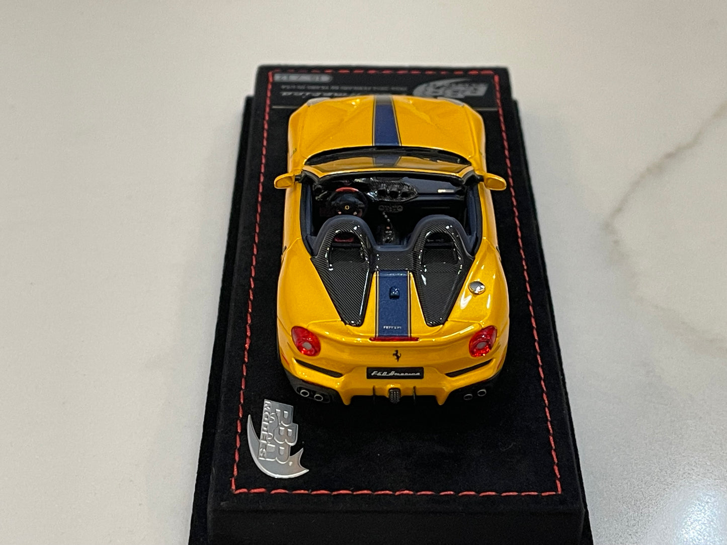 BBR 1/43 Ferrari F60 America 2014 Giallo Tristrato BBRC182CCH