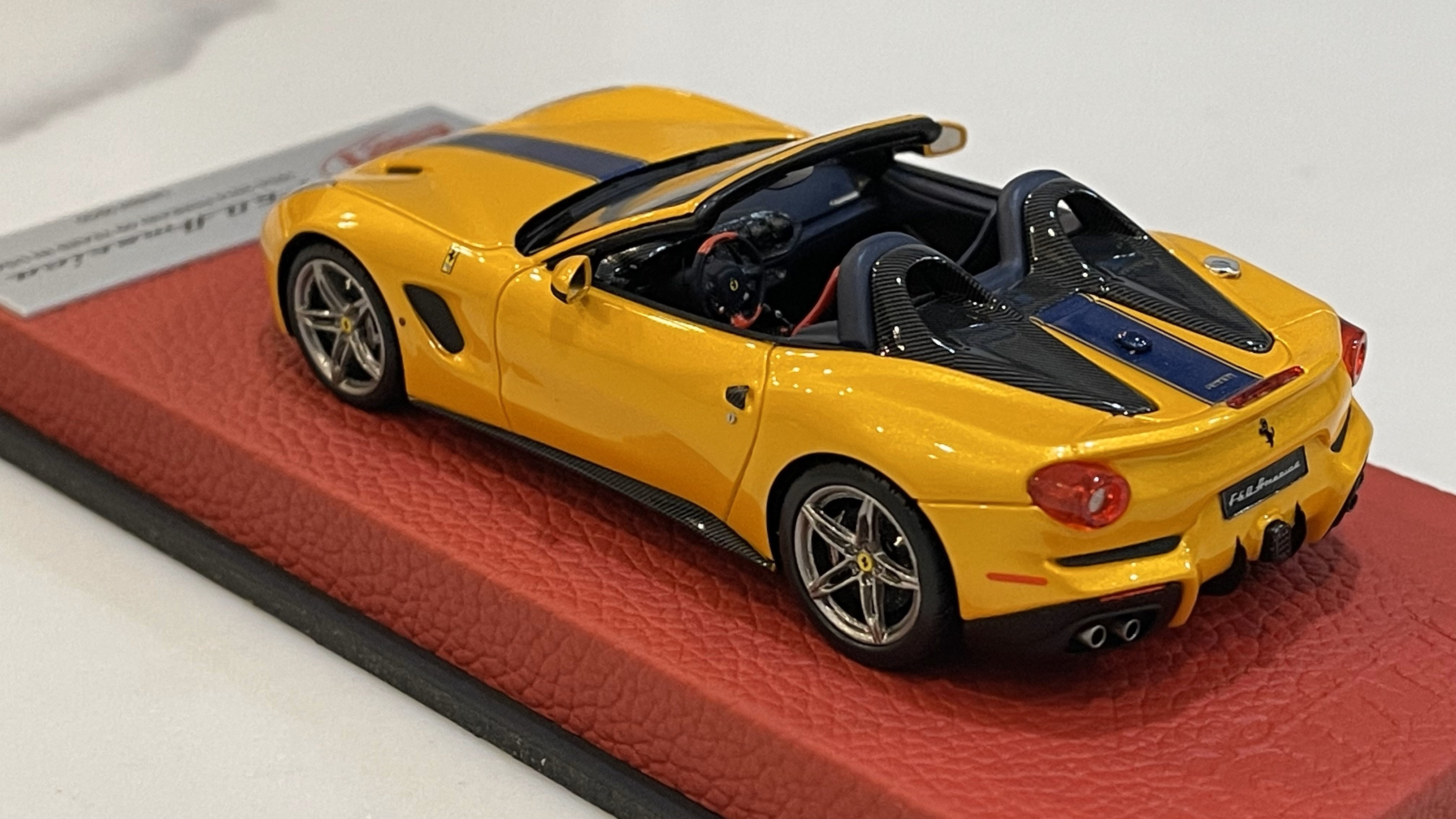 BBR 1/43 Ferrari F60 America 2014 Giallo Tristrato BBRC182CPRE