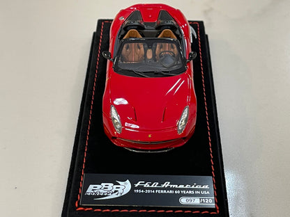 BBR 1/43 Ferrari F60 America 2014 Rosso Corsa BBRC182F