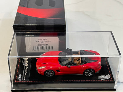 BBR 1/43 Ferrari F60 America 2014 Rosso Corsa BBRC182F