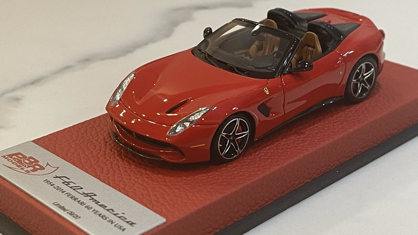 BBR 1/43 Ferrari F60 America 2014 Rosso Corsa BBRC182FPRE