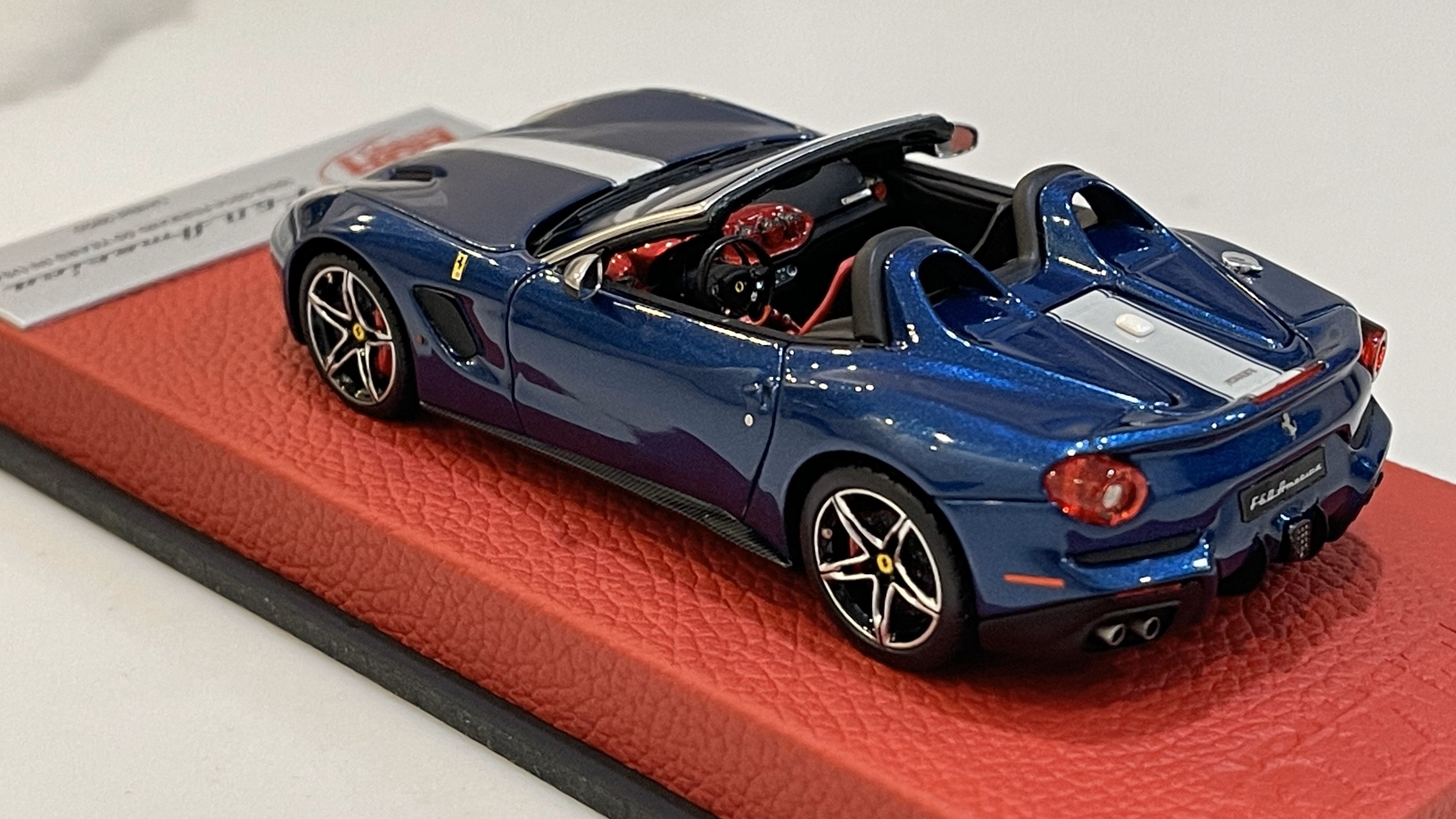 BBR 1/43 Ferrari F60 America 2014 Blue Nart BBRC182IPRE