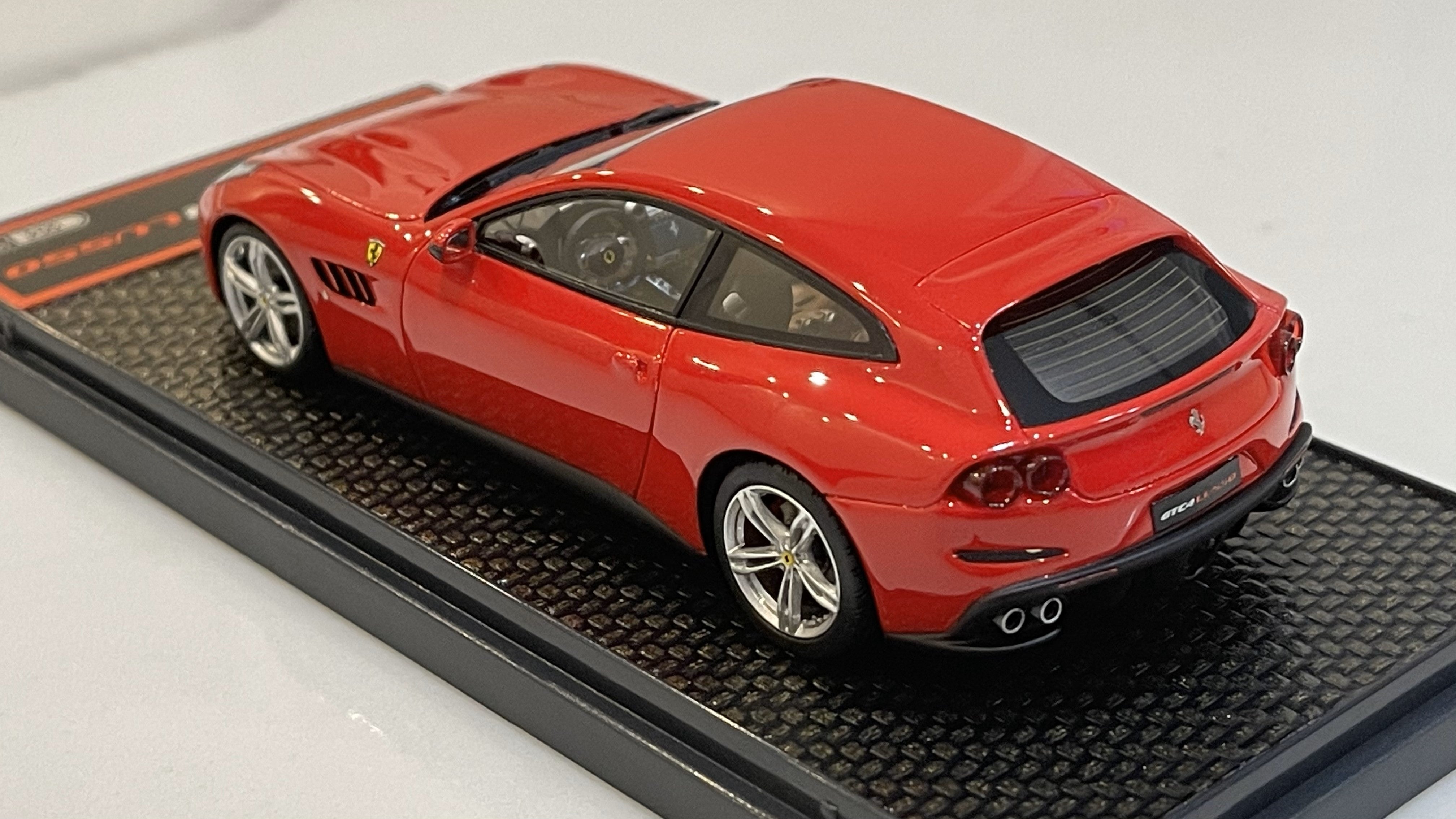 BBR 1/43 Ferrari GTC4 Lusso 2016 Rosso Corsa BBRC185C