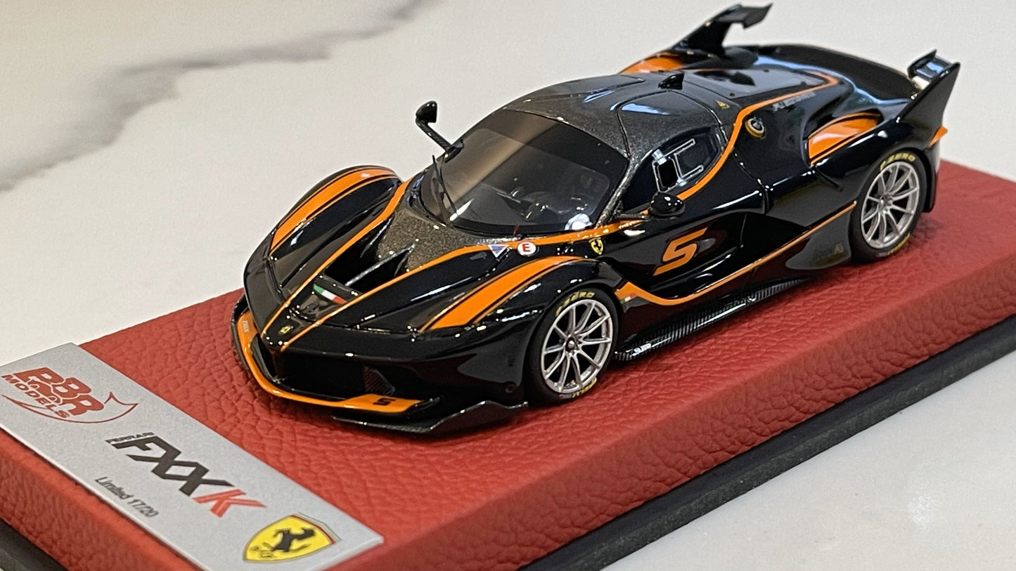 BBR 1/43 Ferrari FXX-K 2015 Nero No. 5 BBRC186CPRE