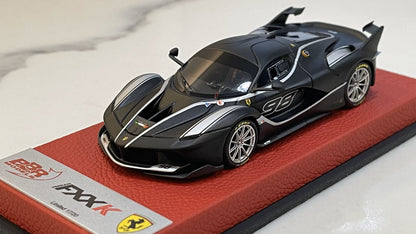 BBR 1/43 Ferrari FXX-K 2015 Nero Stellato Matt. No. 98 BBRC186DPRE