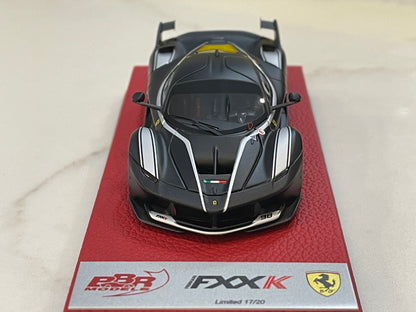 BBR 1/43 Ferrari FXX-K 2015 Nero Stellato Matt. No. 98 BBRC186DPRE