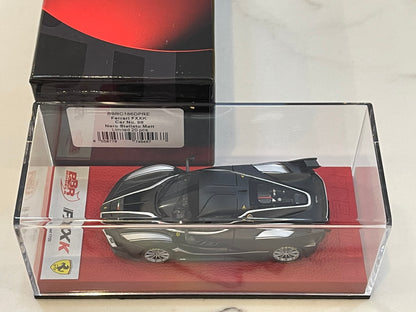 BBR 1/43 Ferrari FXX-K 2015 Nero Stellato Matt. No. 98 BBRC186DPRE