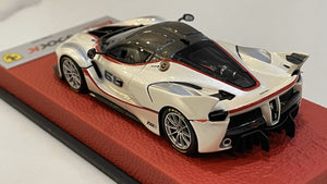 BBR 1/43 Ferrari FXX-K 2015 Pearl White No. 68 BBRC186FPRE