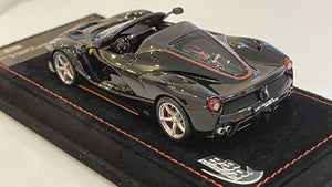 BBR 1/43 Ferrari LaFerrari Aperta 2016 Nero Daytona BBRC187A