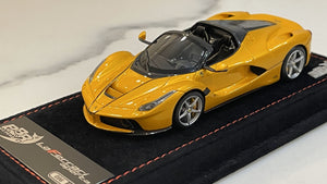 BBR 1/43 Ferrari LaFerrari Aperta 2016 Giallo Tristrato BBRC187B