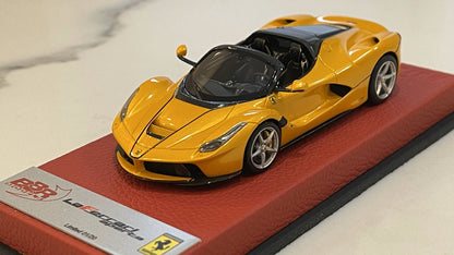 BBR 1/43 Ferrari LaFerrari Aperta 2016 Giallo Tristrato BBRC187BPRE