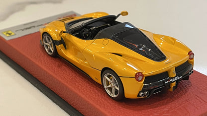 BBR 1/43 Ferrari LaFerrari Aperta 2016 Giallo Tristrato BBRC187BPRE