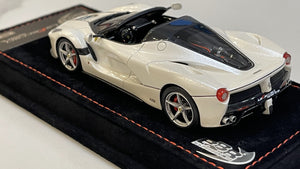 BBR 1/43 Ferrari LaFerrari Aperta 2016 Bianco Italia BBRC187E