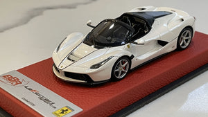 BBR 1/43 Ferrari LaFerrari Aperta 2016 Bianco Italia BBRC187EPRE