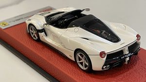 BBR 1/43 Ferrari LaFerrari Aperta 2016 Bianco Italia BBRC187EPRE