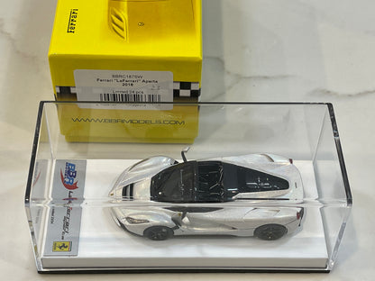 BBR 1/43 Ferrari LaFerrari Aperta 2016 Pearl White BBRC187SW
