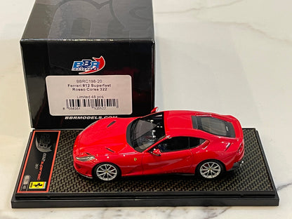BBR 1/43 Ferrari 812 Superfast 2017 Rosso Corsa BBRC198-20