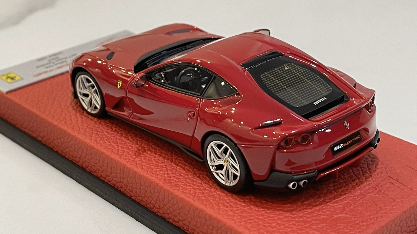 BBR 1/43 Ferrari 812 Superfast 2017 Red 70 Anni BBRC198APRE