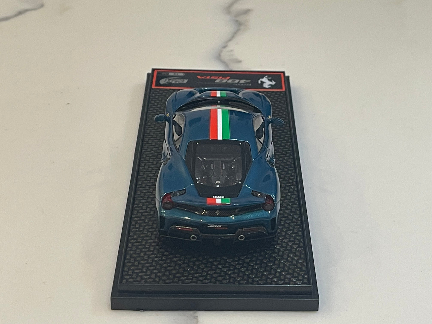 BBR 1/43 Ferrari 488 Pista 2018 Blu Capri BBRC202RET25