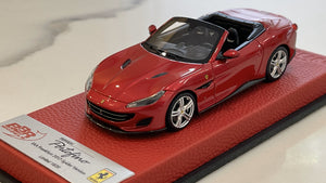 BBR 1/43 Ferrari Portofino 2017 Rosso Portofino BBRC207APRE