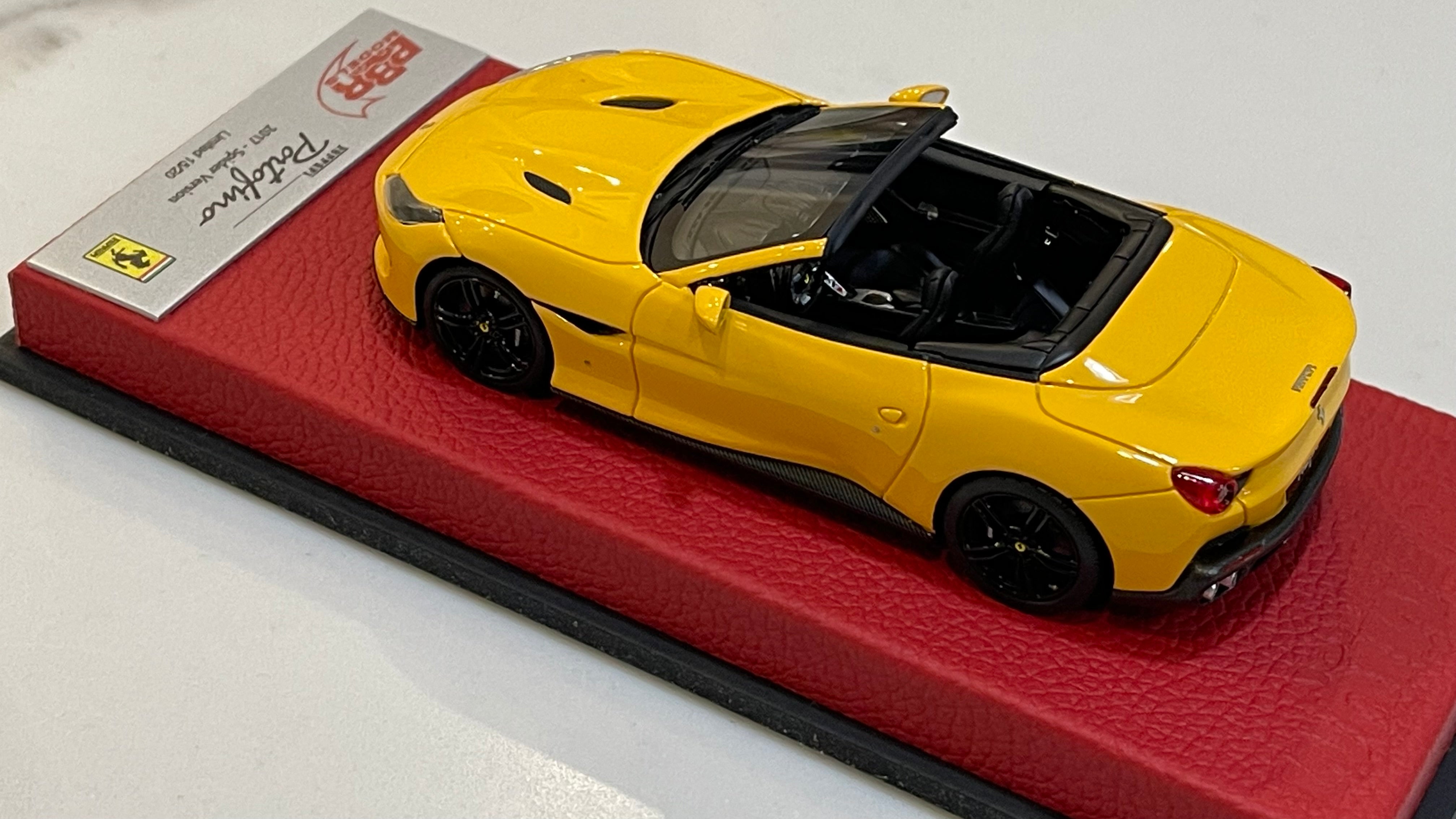 BBR 1/43 Ferrari Portofino 2017 Giallo Modena BBRC207CPRE