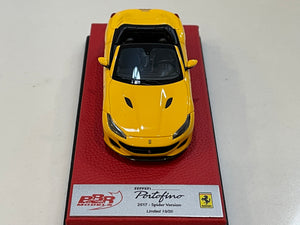 BBR 1/43 Ferrari Portofino 2017 Giallo Modena BBRC207CPRE