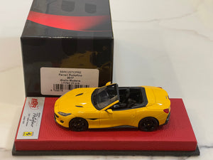 BBR 1/43 Ferrari Portofino 2017 Giallo Modena BBRC207CPRE