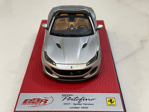 BBR 1/43 Ferrari Portofino 2017 Matt Silver BBRC207FPRE