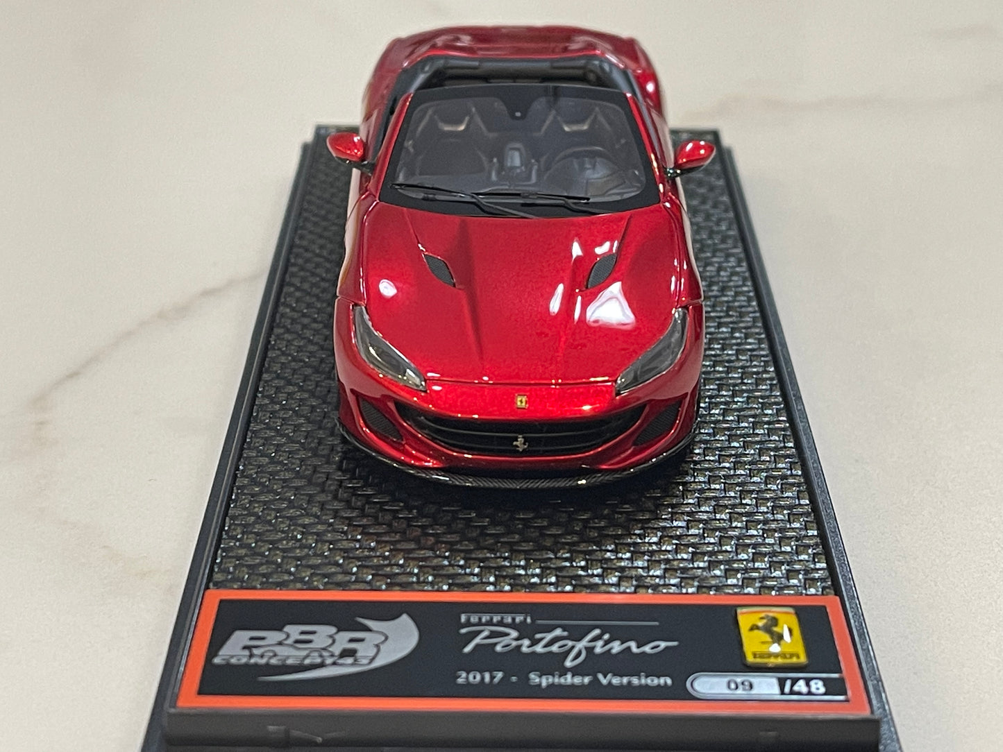 BBR 1/43 Ferrari Portofino 2017 Rosso Fuoco BBRC207RF