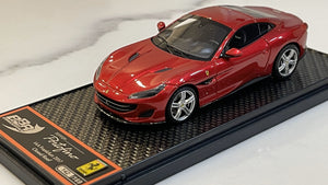 BBR 1/43 Ferrari Portofino Closed Roof Frankfurt Auto Show 2017 Rosso Portofino BBRC209A