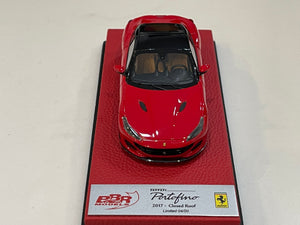 BBR 1/43 Ferrari Portofino Closed Roof 2017 Rosso Corsa 