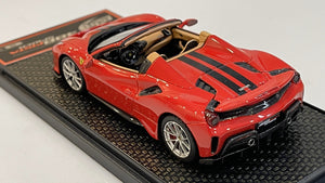 BBR 1/43 Ferrari 488 Pista Spider 2018 Rosso Corsa BBRC218C