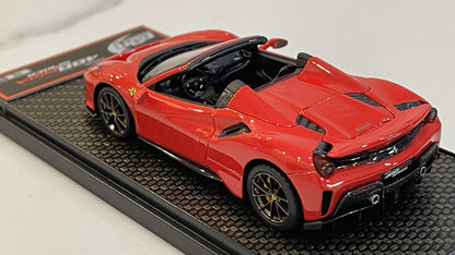 BBR 1/43 Ferrari 488 Pista Spider 2018 Rosso Corsa BBRC218M1