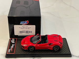 BBR 1/43 Ferrari 488 Pista Spider 2018 Rosso Corsa BBRC218M1