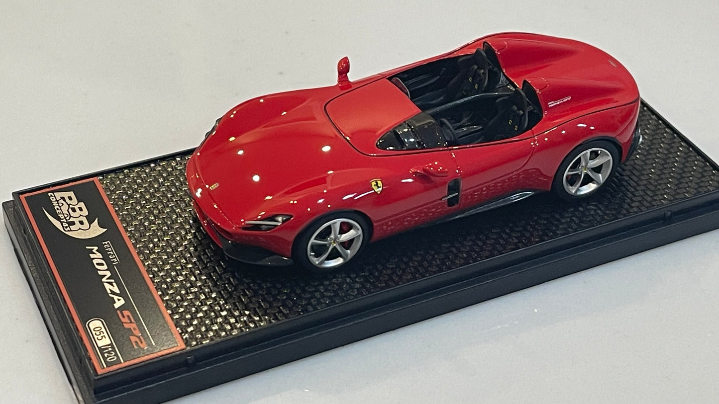 BBR 1/43 Ferrari Monza SP2 2018 Rosso Corsa BBRC221B